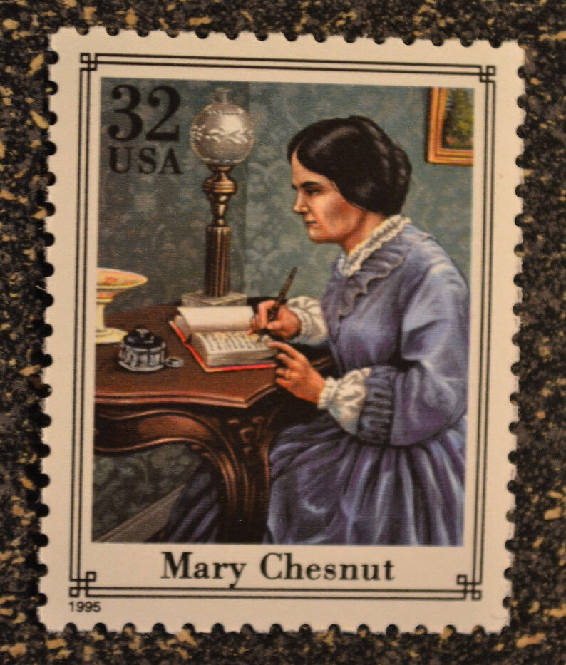 1995US #2975o 32c Civil War - Mary Chesnut  Mint NH   confederate diarist