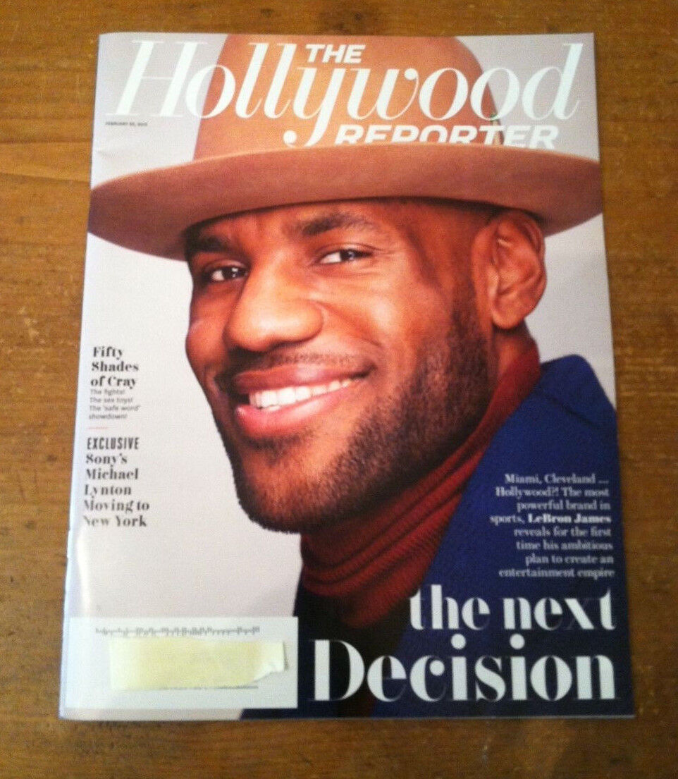 The Hollywood Reporter February 20, 2015 - LeBron James / 50 Shades of Gray