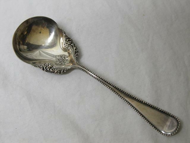 1897 1897 Pluto C Rogers & Bros Berry Casserole Serving Spoon Silver Old Vtg