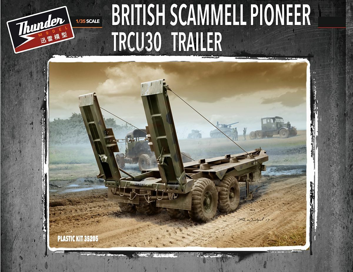 Thunder Model TM35205 1/35 WWII British Scammell Pioneer TRMU30 TRAILER