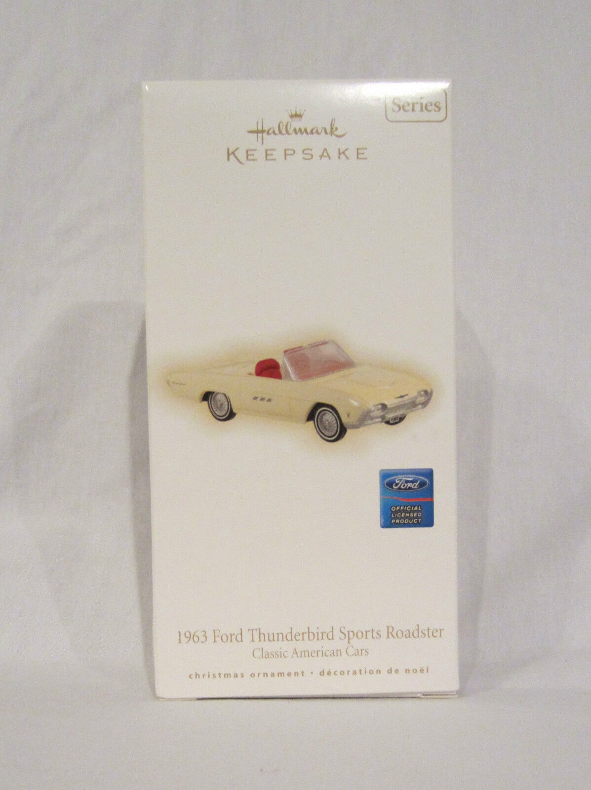 Hallmark Keepsake Ornament 1963 Ford Thunderbird Sports Roadster