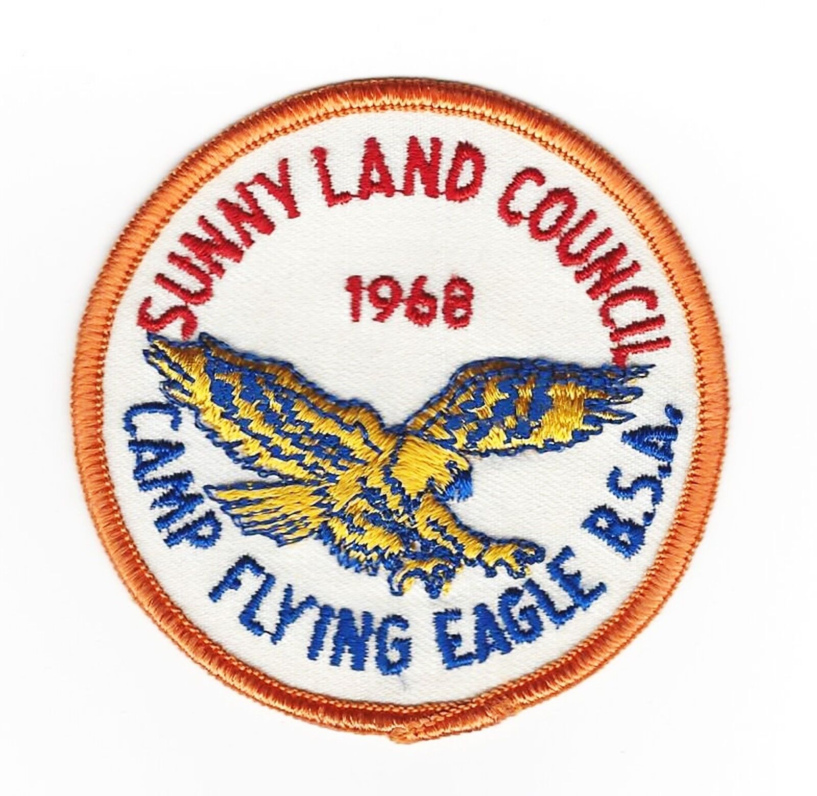 BOY SCOUT CAMP FLYING EAGLE 1968 PP SUNNY LAND CNCL FL
