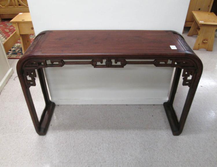 CHINESE ALTAR TABLE, having a rectangular panel to Lot 434