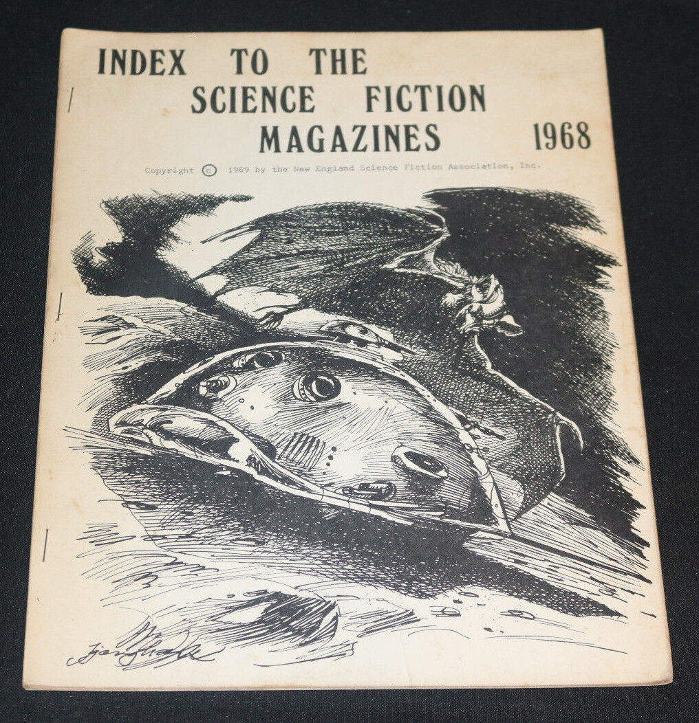 1968 Index To The Science Fiction Magazines Fanzine (VF)