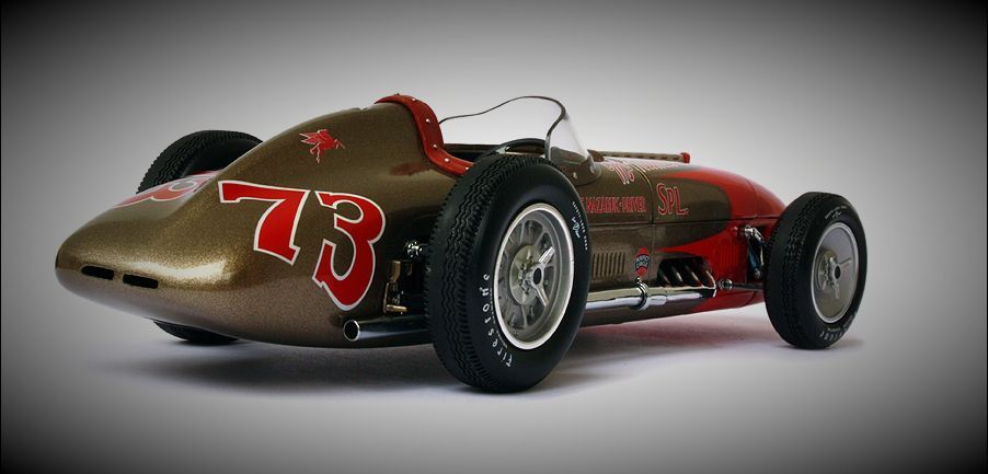 1957 Ford Built Race Car GP F 1 Indy Racer Vintage T Antique 25 Model 24 Metal 