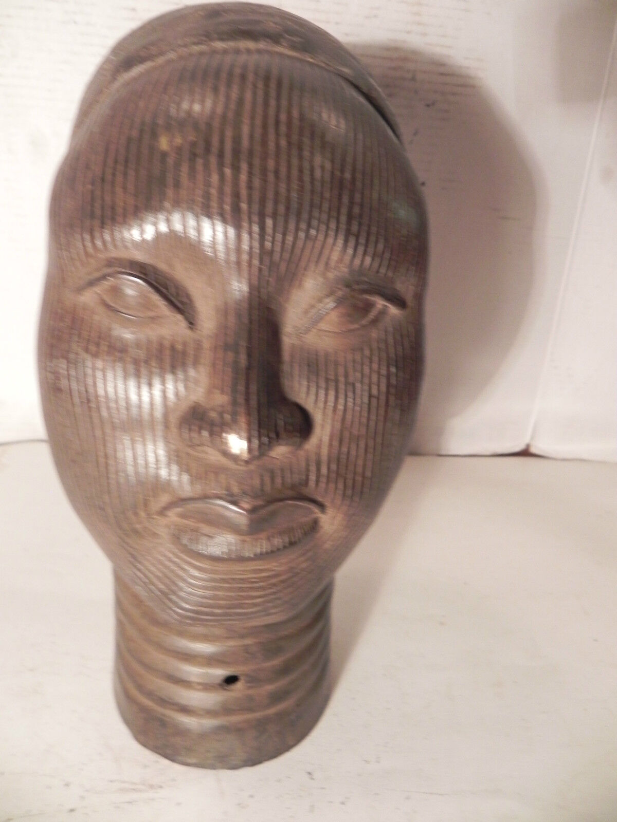 Arts of Africa - Collector Ife Bronze Head - Nigeria - Benin - 12\