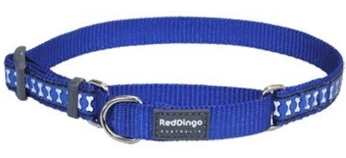 Premium Red Dingo Reflective Safety Dog Collar - Martingale - Pick Size/Color