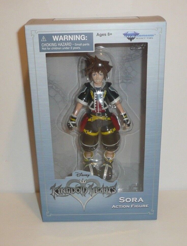 SORA Action Figure from Kingdom Hearts Disney Diamond Select Video Game Series