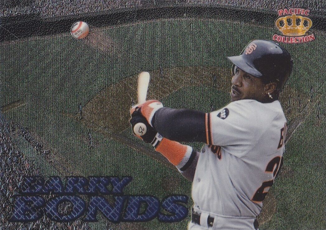 BARRY BONDS 1996 Pacific Prisms FENCE BUSTERS Insert card #FB3  *RARE*