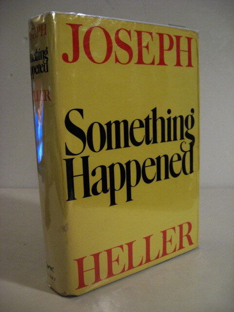 1974 JOSEPH HELLER-SOMETHING HAPPENED-SIGNED