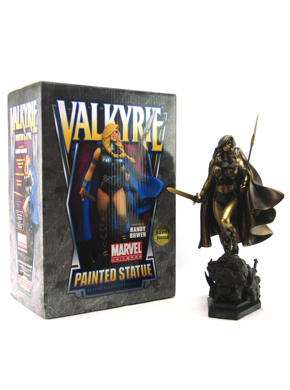 Bowen Designs Valkyrie Statue Faux Bronze Marvel Sample 119/150 New In Box