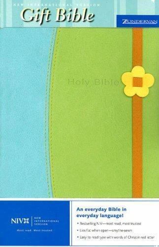 NIV Gift Bible Easter with Flower Italian Duo-Tone Gm by Zondervan Staff...