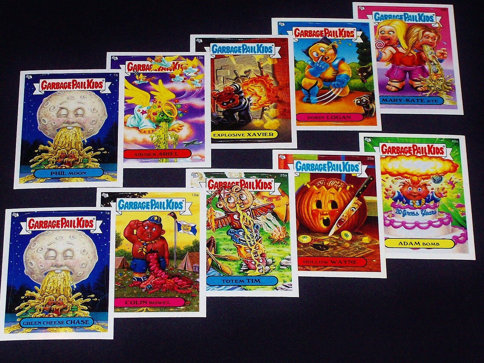 GARBAGE PAIL KIDS - 2005 - All New Series 4 - Complete Base Set - 80 Cards -ANS4