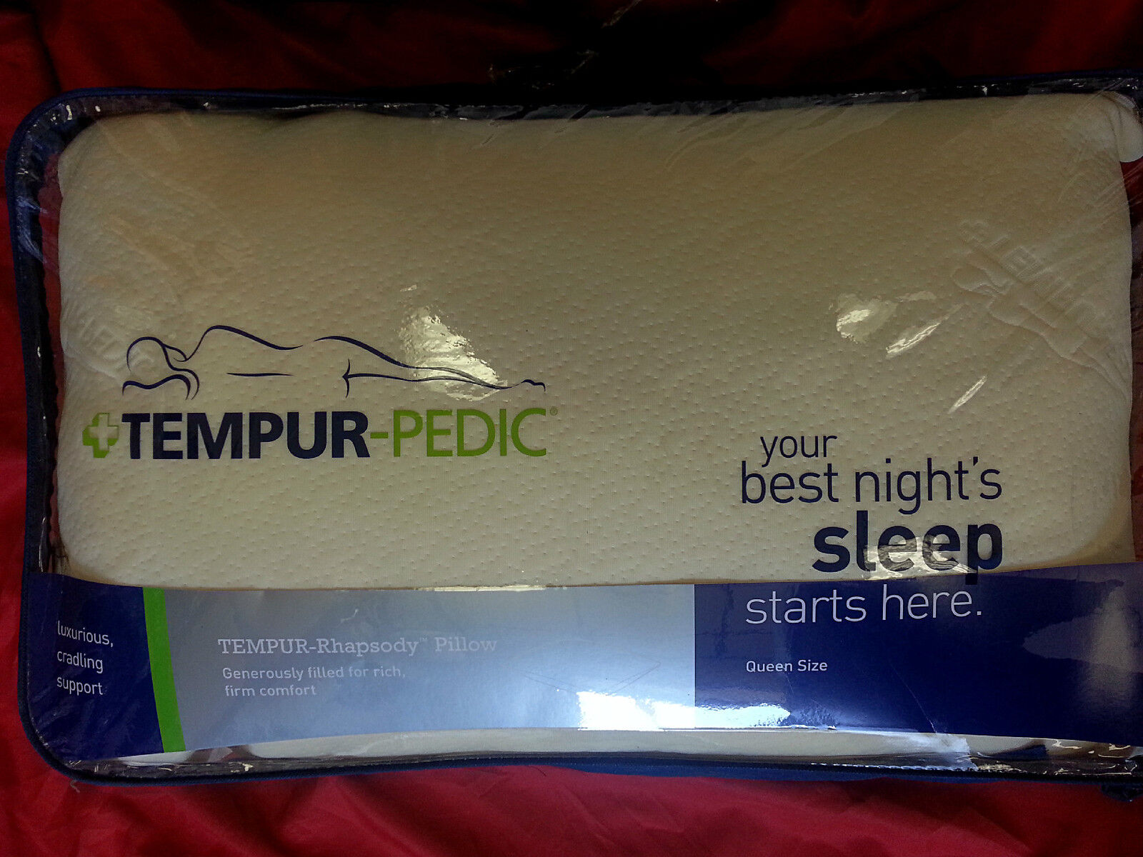 Set of 2 Tempur-Pedic Rhapsody Pillows - Queen size