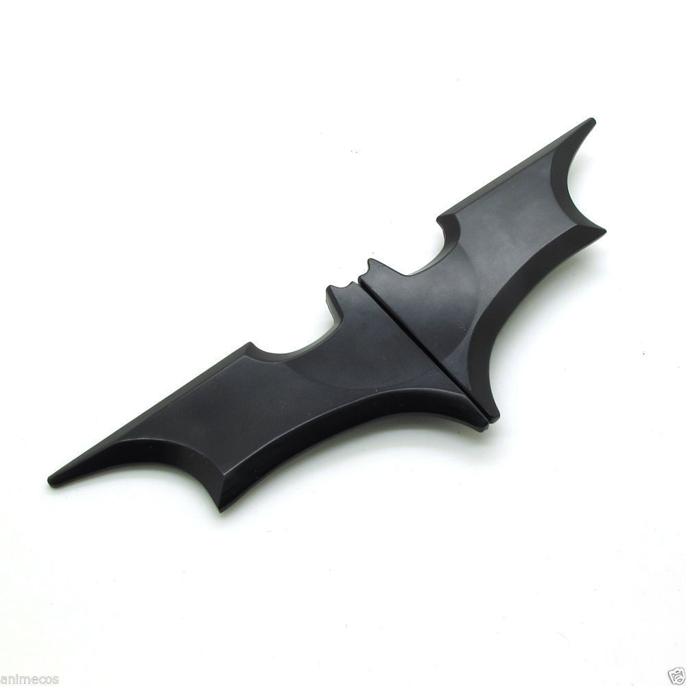 Batman the Dark Knight Rises Folding Batarang Satin Money Clip  Black /Gold NY