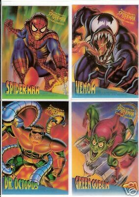 1995 Fleer ULTRA Spider-Man CLEARCHROME Full Set BV=$50