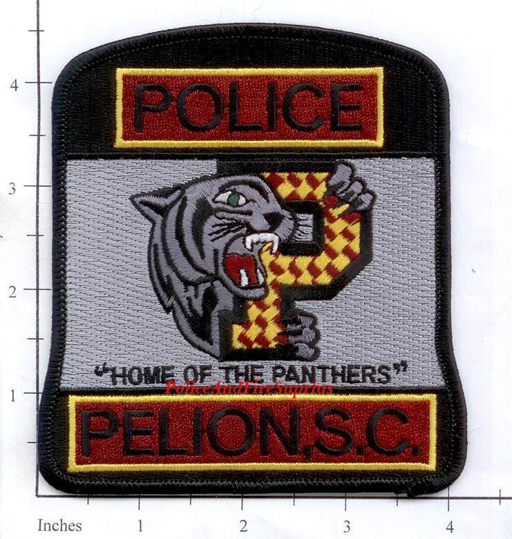 South Carolina - Pelion SC Police Dept Patch v1 Home of The Panthers