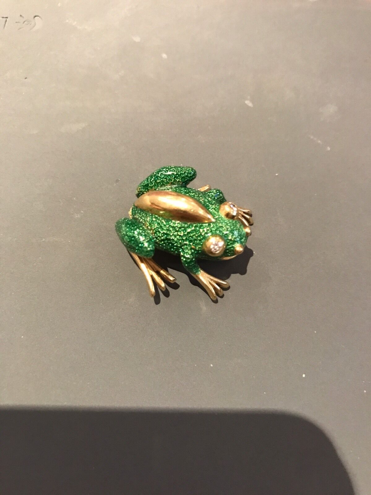 Authentic Antique Tiffany & Co. Frog Brooch