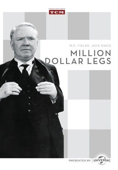 Million Dollar Legs 1932 (DVD) W.C. Fields, Jack Oakie, Susan Fleming - New