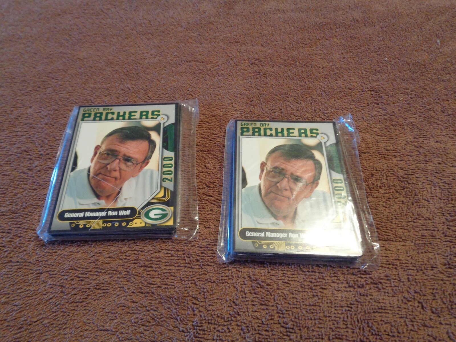 Green Bay Packers Racine WI Police 2 complete 20 Card Sets lot Favre Wolf Butler