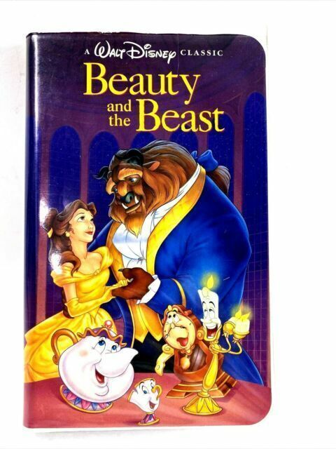 Beauty and the Beast Walt Disney Classic Black Diamond VHS Sealed Vintage 1992