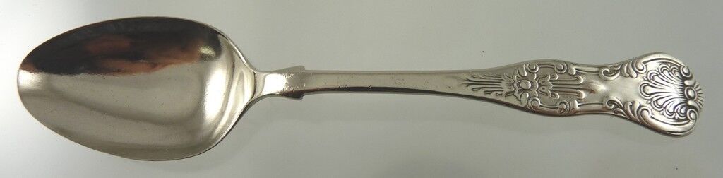 KINGS 5 O\'CLOCK SPOON BY WILLIAM PAGE & CO BIRMINGHAM ENGLAND 1834