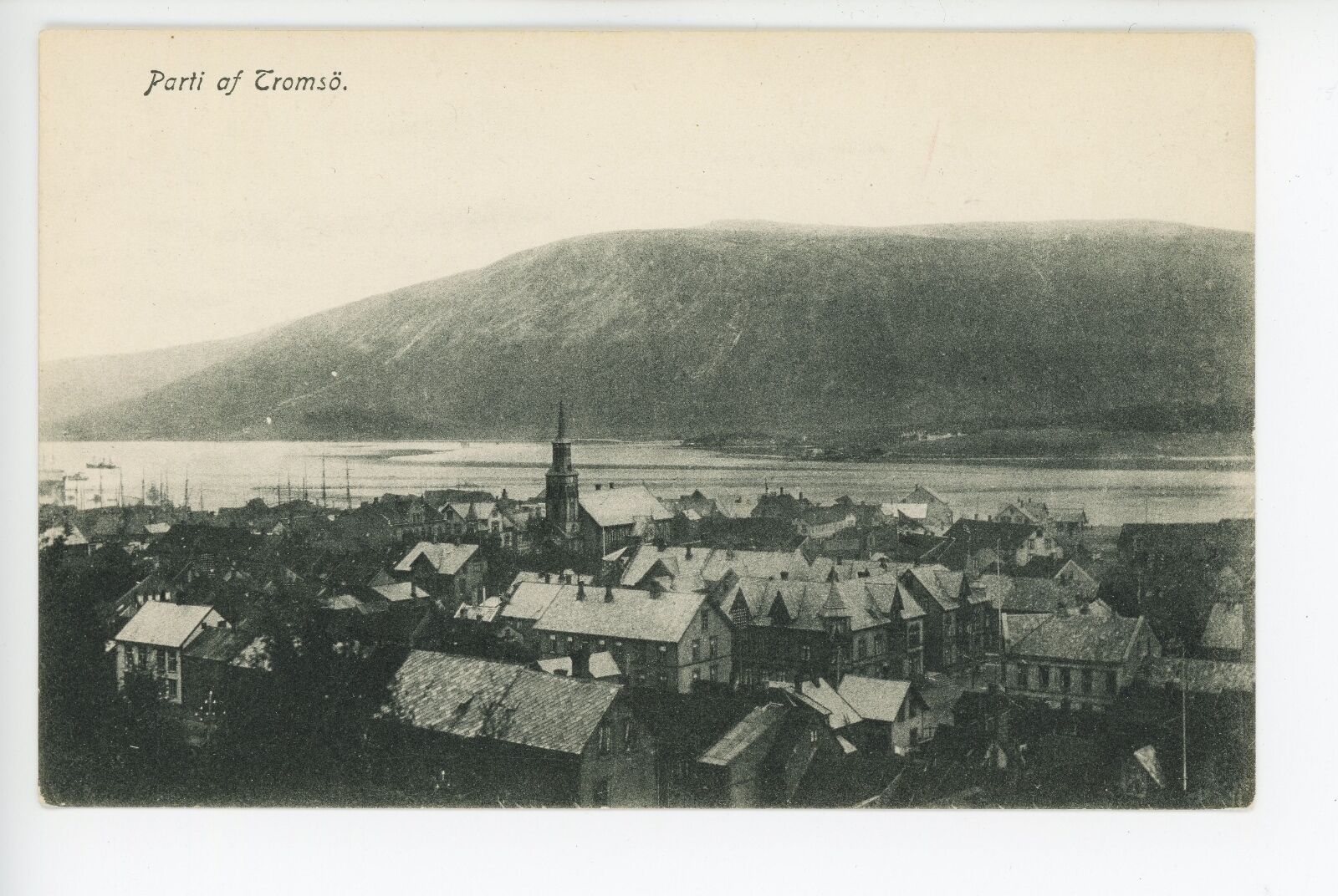 Tromso Norway Antique Postcard Tromsø Postkort ca. 1910s