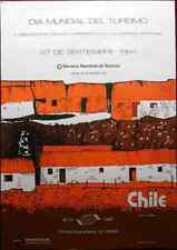 Original Poster Chile World Tourism Day 1984 Antofagasta Ayquina South America picture