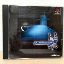 Showa Retro Sony Playstation Game Software Submarine Hunter Killer Whale picture