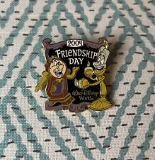 Walt Disney World Friendship Day 2004 - Beauty & The Beast PIN ~ LE of 2500 picture