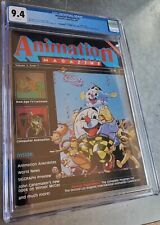 CGC 9.4 Animation MAGAZINE #1 1987 - 1st Appearance SIMPSONS-  Pop=1 None Higher picture