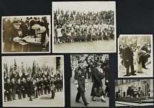 Royal Visit to France (Paris) July 1938 - 11 Official Press Photos  picture