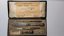 Antique French Writing Set, May 10 1830 In Original Box . Bronze picture
