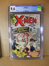 X-Men 6 CGC 9.6 W Submariner Joins Evil Mutants 1964 Key Comics COA NM2057901002 picture