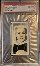 1934 Godfrey Phillips Greta Garbo, PSA 10 Only One In Existence  Buy It Now picture