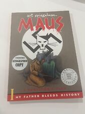 Art Spiegelman MAUS - A survivor's Tale My Father Bleeds History I signed Book picture