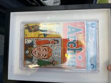 archie comics series #3 graded in acrylic case.  picture