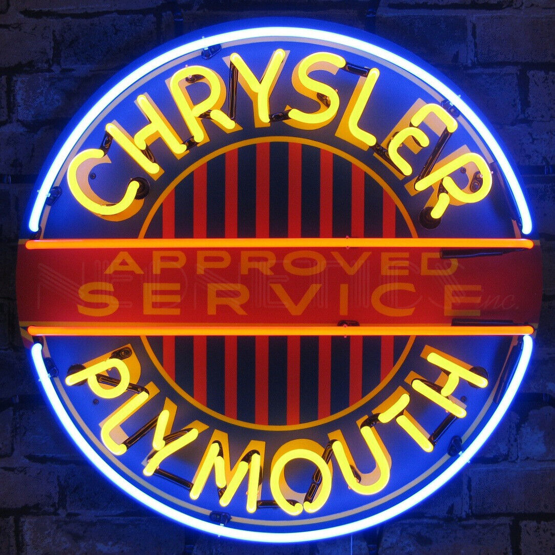 Neon sign Chrysler Plymouth Hemi SRT Charger Challenger Superbird GTX AAR CUDA