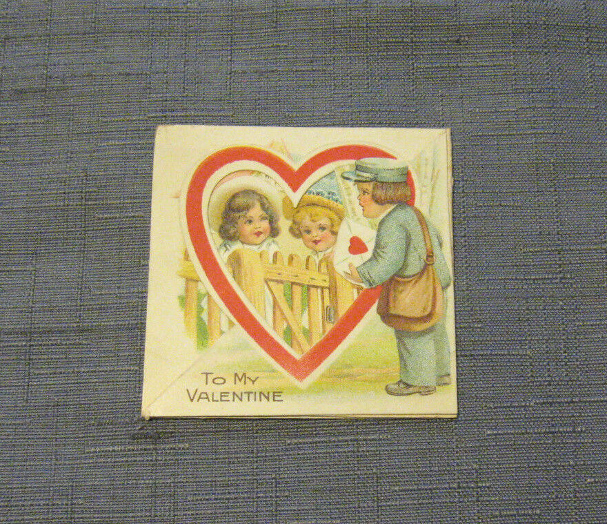 Vintage German Valentine Card - \