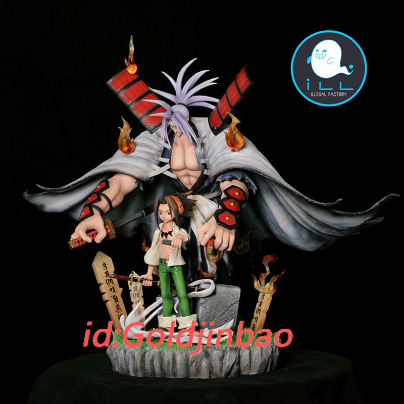 ILL Studio SHAMAN KING Yoh Asakura Resin Model Painted Statue 48cm New ILL Studio SHAMAN KING Yoh Asakura Resin Model Painted Statue 48cm New