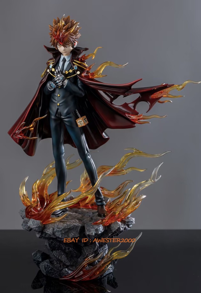 ILL Studio HITMAN REBORN Sawada Tsunayoshi 2.0 Ver. Resin Painted Figure Statue ILL Studio HITMAN REBORN Sawada Tsunayoshi 2.0 Ver. Resin Painted Figure Statue