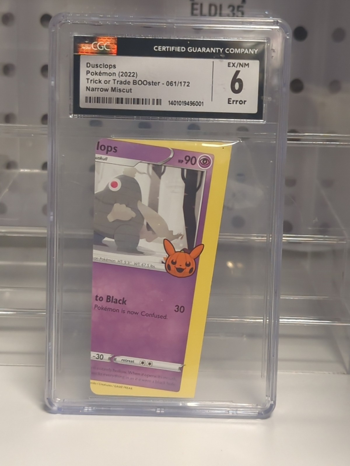 Dusclops 061/172 Regular Trick or Trade BOOster 2022 Halloween Pokemon Dusclops 061/172 Regular Trick or Trade BOOster 2022 Halloween Pokemon