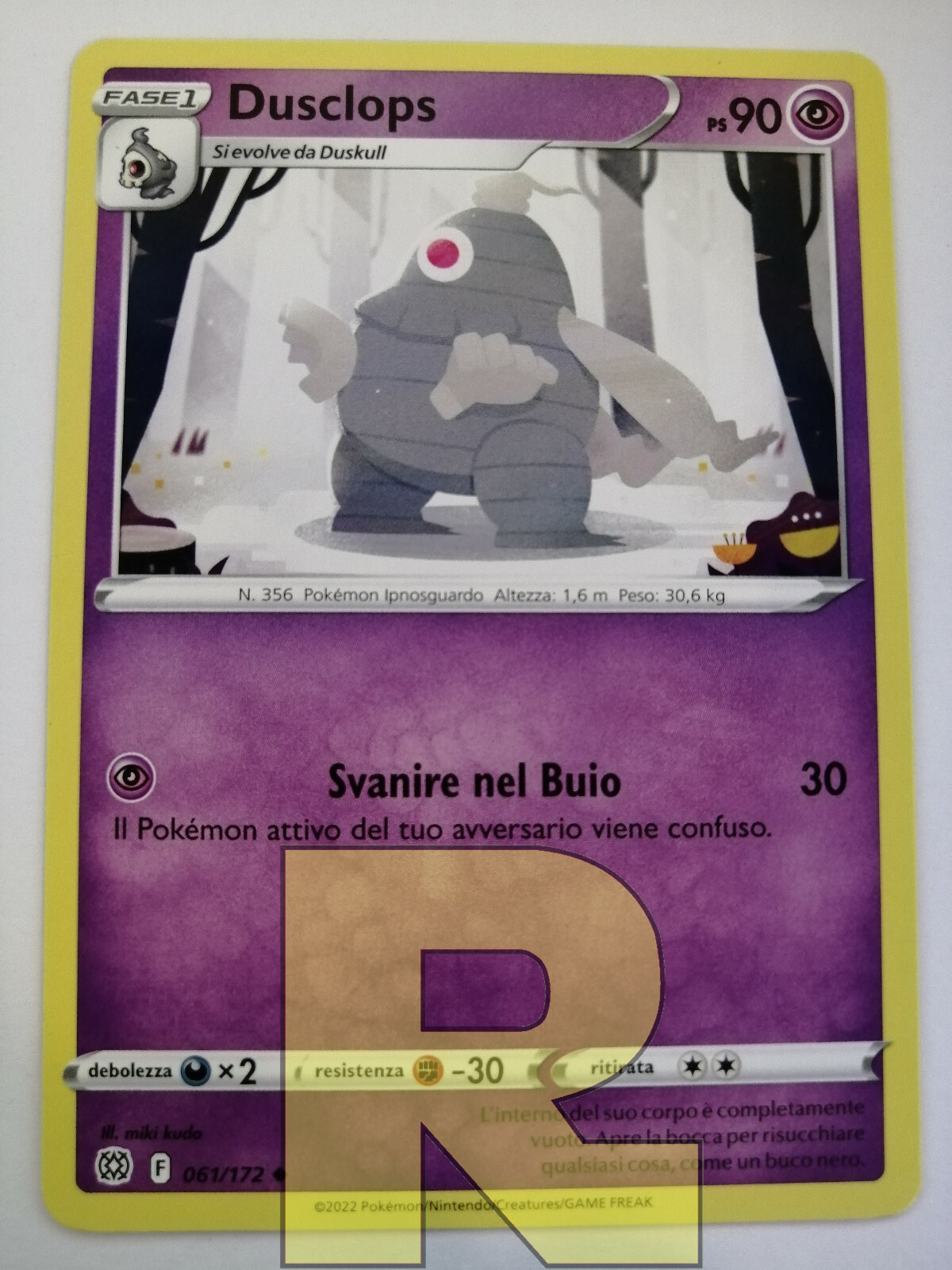 Dusclops ® Shining Stars 061/172 ® Uncommon ® Pokemon ® Italian Dusclops ® Shining Stars 061/172 ® Uncommon ® Pokemon ® Italian