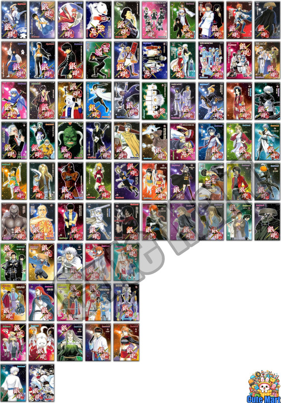 Gintama Korean Edition Manhwa Vol 1-77 Complete Set (은혼) Gintama Korean Edition Manhwa Vol 1-77 Complete Set (은혼)