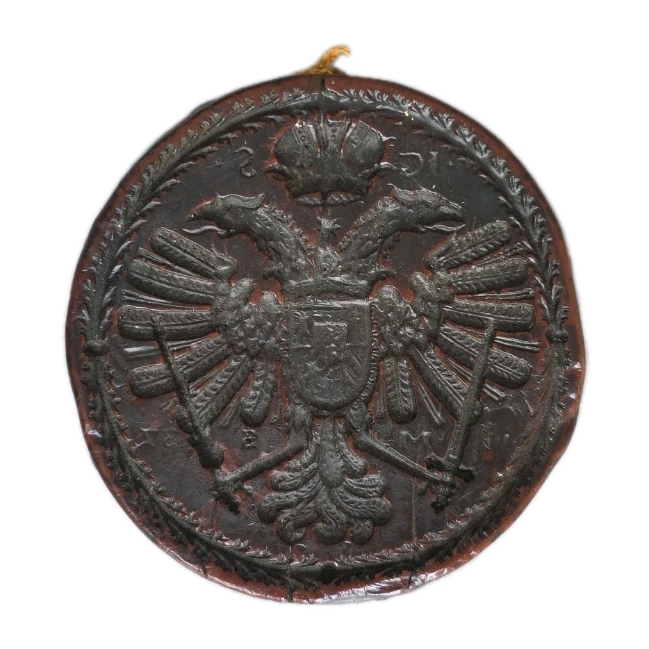 Holy Roman Emperor Charles VI Royal Imperial Habsburg Wax Seal Austria Royalty Holy Roman Emperor Charles VI Royal Imperial Habsburg Wax Seal Austria Royalty