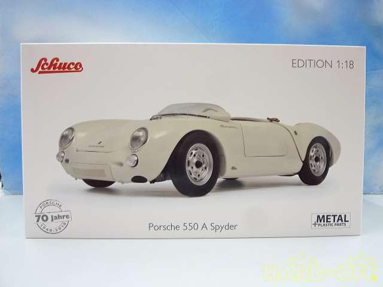 Schuco 1/18 Porsche 550A Spider Mini Car Model Collectible Boxed Schuco 1/18 Porsche 550A Spider Mini Car Model Collectible Boxed