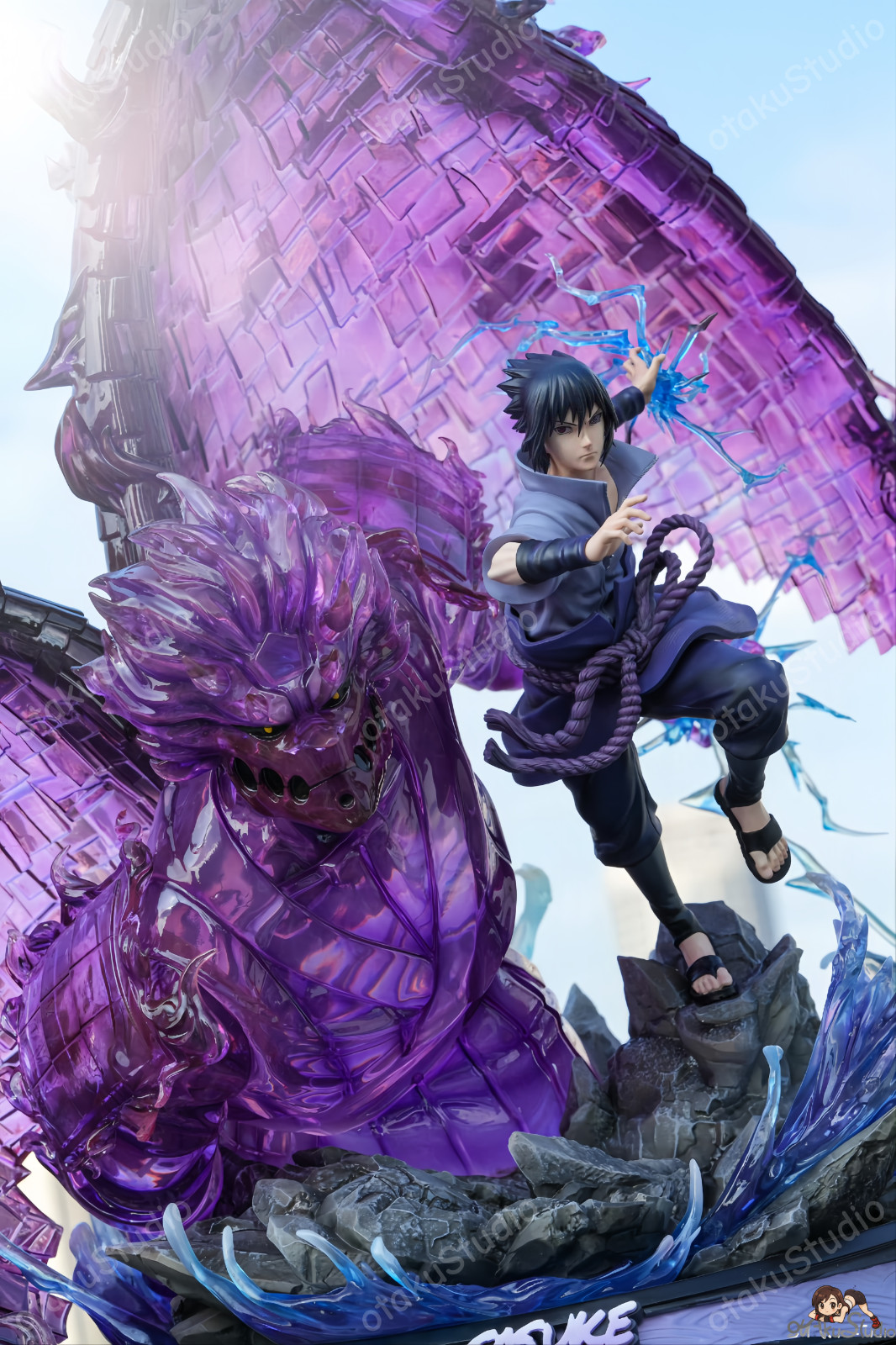 X1ART Studio - Sasuke Uchiha “Rinnegan - Susanoo” - Naruto Resin Figure Statue