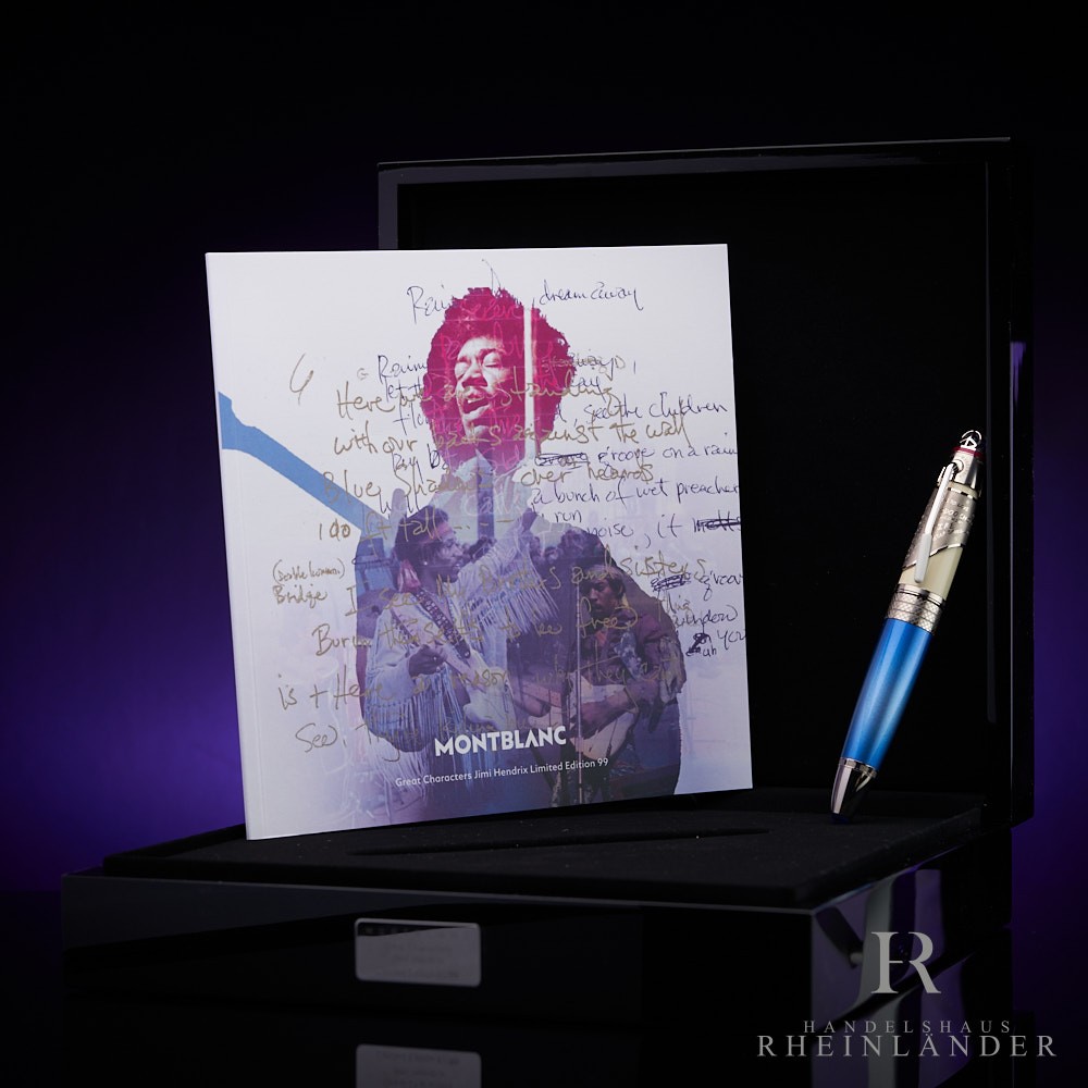 Montblanc Artisan Jimi Hendrix Limited Edition 99 Fountain Pen ID 128173 Montblanc Artisan Jimi Hendrix Limited Edition 99 Fountain Pen ID 128173