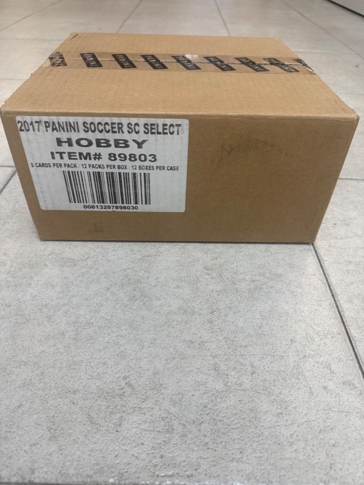 Panini Select Soccer 2017 2018 Hobby Case 12 Box Mbappe Rookie Panini Select Soccer 2017 2018 Hobby Case 12 Box Mbappe Rookie