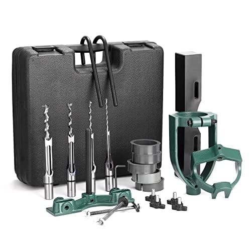 YUEWO Mortising Attachment for Drill Press, Bench Drill Locator Set for Morti... YUEWO Mortising Attachment for Drill Press, Bench Drill Locator Set for Morti...